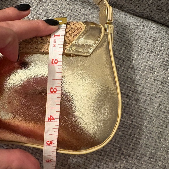 BNWT Steve Madden Gold Shoulder Bag + Coin Purse - Picture 13 of 16